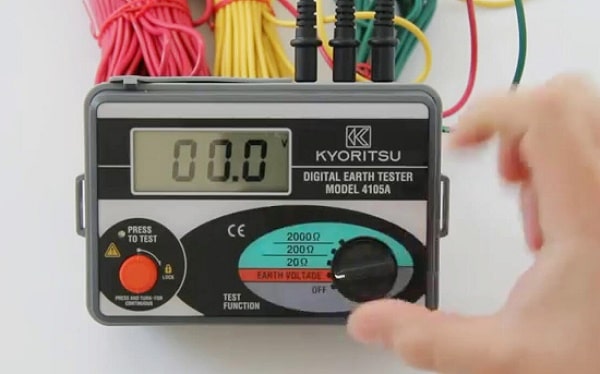Cách sử dụng đồng hồ đo điện trở cách điện Kyoritsu đúng cách