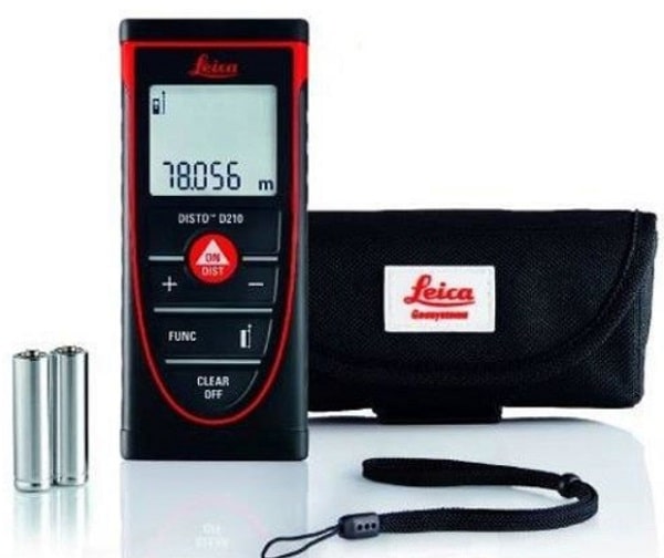 Máy đo khoảng cách laser Leica D210 ứng dụng đa dạng